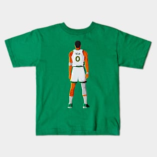 Jayson Tatum - Boston Celtics Basketball Kids T-Shirt